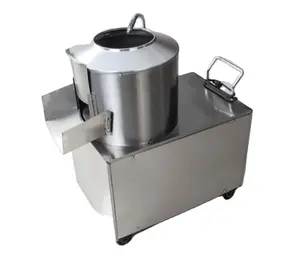 Industrial home use potato washing peeling machinery/potato chip making machine price