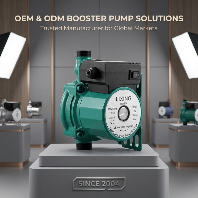 Brass Pump Body Residential Circulation Pump for Apartment Stable Water Pressure LPS15-90