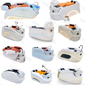 Champú de masaje eléctrico, cama para la cabeza, Spa, cama de masaje, peluquería, silla de lavado con terapia de cabeza - Product Image 6