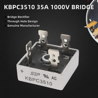 Rectificador de Puente KBPC3510 35A/1000V de 4 Pines para Montaje en Orificio, Nuevo y Original de Fábrica 2025, KBPC3508, KBPC3516, KBPC3501