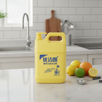 Liquide vaisselle écologique jetable 5KG, élimine efficacement la graisse et les résidus alimentaires, garde les ustensiles de cuisine propres