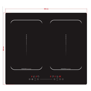 2022 nouveau poêle électrique à Induction de 30 pouces, brûleur à synchronisation ETL cuisinière électrique Tri-Zone LightningBoil table de cuisson électrique - Product Image 4