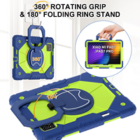 Étui robuste pour enfants pour Xiaomi Pad 7 7 Pro 2024 avec support pivotant à 360°, bandoulière, porte-stylo OEM ODM