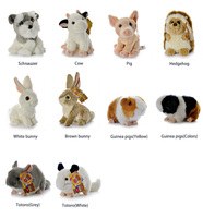 Vente chaude Four à micro-ondes Chauffage Personnalisé En Gros En Peluche Jouets Pondérés Doux Écureuil Anxiété Autisme Jouets
