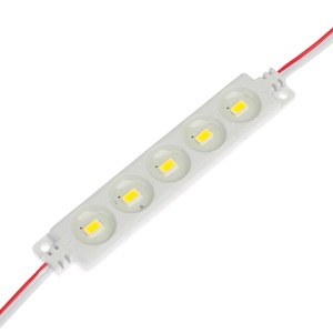 Module lumineux 5LED blanc chaud 1.2W 12V DC 2700k blanc pour camion extérieur, fourgons, boîte à lumière, panneaux publicitaires avec ruban adhésif IP65 - Product Image 5