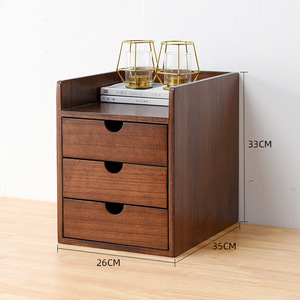 En bois multifonction <span class=keywords><strong>bureau</strong></span> maquillage stockage bois <span class=keywords><strong>bureau</strong></span> soins <span class=keywords><strong>de</strong></span> la peau cosmétique <span class=keywords><strong>bureau</strong></span> maquillage <span class=keywords><strong>organisateur</strong></span> avec tiroir - Product Image 6