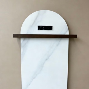 Scaldasalviette Elettrico di Alta Gamma con Piastra Posteriore Zincata e Pannello in <span class=keywords><strong>Ardesia</strong></span>, Doppio Palo in Acciaio Inossidabile - Product Image 2