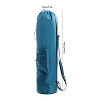Sac en toile de tapis de yoga personnalisé de haute qualité pour femme sac fourre-tout sac de tapis de yoga extra large avec sangle réglable
