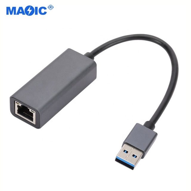 Computer Hardware Software OEM USB C Ethernet Adapter USB 3.0 Network Card USB 3.0 Ethernet Adapter for Laptop