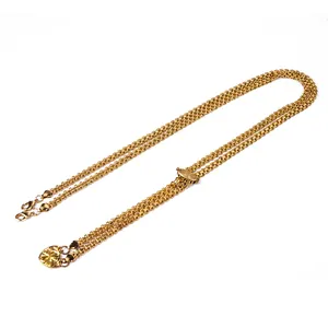 Christian Gold Head Ornament Accessories 120 cm Brass Necklace for Pectoral Cross Large Size Russian <strong>Copper</strong> <strong>Chain</strong> - Product Image 1