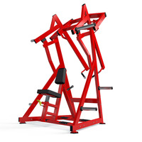 Offre Spéciale nouvelle conception équipement de gymnastique plaque chargée corps exercice sport Machine force Machine assis DY rangée