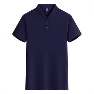 เสื้อโปโลแขนสั้นสีพื้น โพลีเอสเตอร์ ผ้าอ๊อกซ์ฟอร์ด ชุดยูนิฟอร์มสำหรับใส่ทุกวัน - Product Image 2