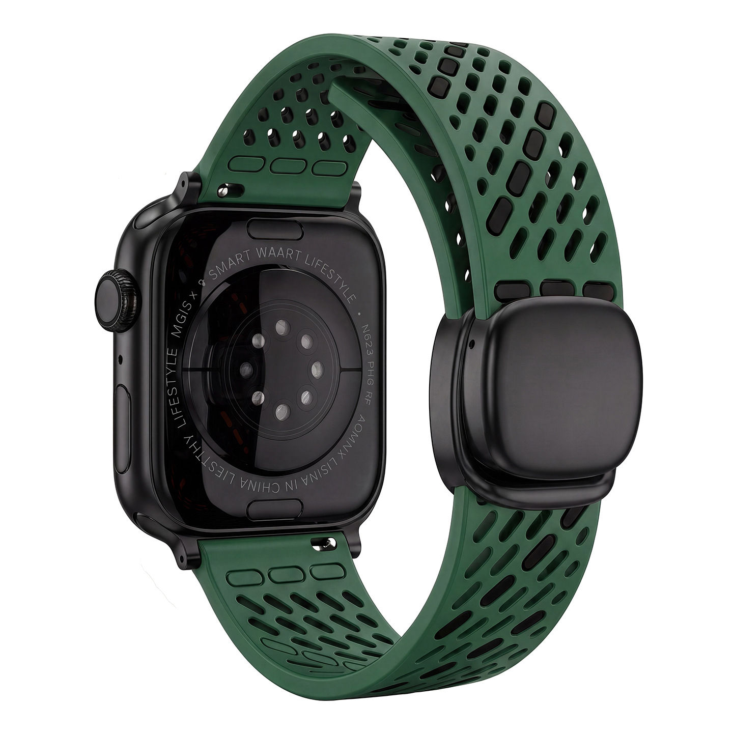 Verde con negro [hebilla negra]