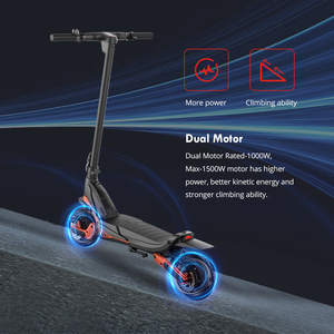 สกู๊ตเตอร์ไฟฟ้า48V 1000W ความเร็วสูงจากแรงถีบ - Product Image 6