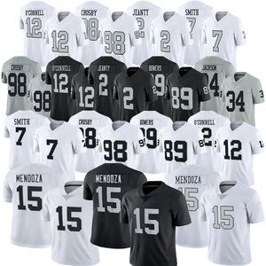 Camisetas Deportivas al por Mayor 2026, Número 15 Fernando Mendoza, Uniforme <span class=keywords><strong>de</strong></span> Fútbol Americano Bordado, Tallas Grandes, Listo para Enviar - Product Image 1