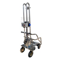 Machine automatique de transport de bétail, chariot électrique à quatre roues pour le transport de carcasses de porcs morts, remorque pour chariot de transport de carcasses de porcs morts