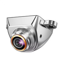 170 °   Caméra de recul avant et arrière pour voiture AHD720P/1080P 360° °   Caméra étanche à vision nocturne Full HD avec objectif fisheye réglable en or