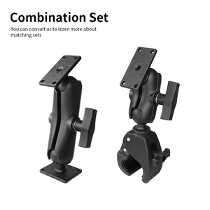 VINmounts Durable 1.5-Inch Aluminum Alloy Ball Mount for Boats & Electronics <b>Adjustable</b> 4-Hole <b>Square</b> Base 25.4x63.5mm VIN-C-040 - Product Image 5