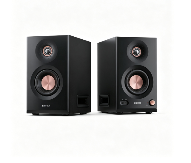 EDIFIER MR5BT Monitor Bookshelf Speaker 6.0 Hi-Res LDAC 96kHz 110W 3-Way Crossover Balanced XLR TRS RCA Studio Speaker