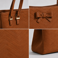 Sac fourre-tout à bandoulière en cuir véritable OEM personnalisé pour femmes, motif chevron, sacs à main de luxe, boutique de mode, fabrication sur mesure