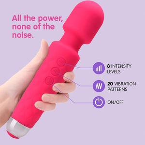 Jouets Sexuels 20 modos de vibración vibrador del clítoris masajeador Mini varita vibrador pezón clítoris situulación para mujer vibrador - Product Image 3