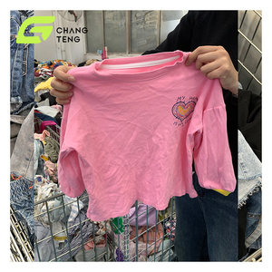 C02 Venta al por mayor Grado A Ropa de bebé de segunda mano Ropa informal de algodón para niños en fardos para la temporada de primavera <span class=keywords><strong>Solo</strong></span> para niños de 0 a 2 años - Product Image 2