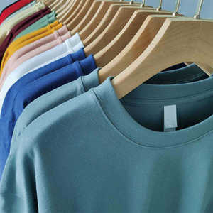 เสื้อยืดคอกลมสำหรับผู้ชายผ้าฝ้าย100% ขนาดใหญ่ออกแบบได้ตามที่ต้องการ - Product Image 2