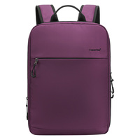 Offre Spéciale 15.6 pouces sac à dos en nylon pour femmes grande capacité extensible avec fermeture à glissière étanche Durable pour les déplacements sur le campus