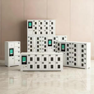 ล็อกเกอร์เก็บอุปกรณ์ชาร์จโทรศัพท์มือถืออัจฉริยะมีรหัสผ่านจดจำได้สำหรับห้างสรรพสินค้าห้างสรรพสินค้า - Product Image 6