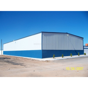 Strutture Prefabbricate in Acciaio, Capannoni Metallici, Officine e Case in Acciaio con Rinforzo a Montanti in Acciaio - Product Image 3