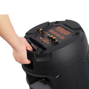 สปอตไลท์6000W ลำโพงคู่8 "แบบพกพาพกพาบลูทูธปาร์ตี้ไมค์เสียงเบสหนักไมค์ FM สำหรับใช้ในคลังสินค้า USA - Product Image 3