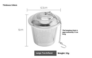 Thân Thiện Với Môi Thép Không Gỉ Trà Lọc Thiết Lập Truyền Thống Bện Ấm Trà Cho Pha Trà Trà Lưu Trữ Tách Lọc Ấm Trà - Product Image 6