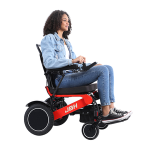 JBH DC03 Medizinisches Therapiegerät Trendprodukte Elektrische Rollstühle Neuheiten Carbonfaser Metall 2026 Neu Schwarz CE 6 Km/h - Product Image 1
