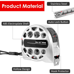 Cinta Métrica de Acero Inoxidable de Alta Calidad de 3m 5m 7.5m, Resistente al Agua, Personalizable - Product Image 3