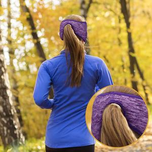 Sports de plein air <span class=keywords><strong>cache</strong></span>-oreilles respirant hiver chaud polaire <span class=keywords><strong>oreille</strong></span> couverture femmes filles bandes de cheveux course <span class=keywords><strong>bandeau</strong></span> cheveux bandeaux - Product Image 2