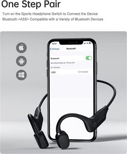 Casque sportif SANAG à oreilles ouvertes, casque sans fil <span class=keywords><strong>Bluetooth</strong></span>, IP67 résistant à la transpiration, casque <span class=keywords><strong>Bluetooth</strong></span> pour activités de plein air - Product Image 6