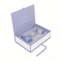 Boîte-cadeau de vêtements pliants haut de gamme avec ruban Logo personnalisé Chemises habillées de mariage de luxe Chaussures Boîte d'emballage magnétique Vêtements de bébé