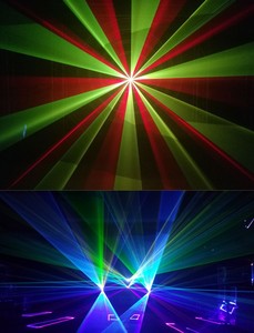 Lumière laser de scène d'animation couleur pleine 5W 8W, effet activé par le son RGB, barre de lumière, club, DJ, discothèque, éclairage d'ambiance pour la piste de danse - Product Image 3