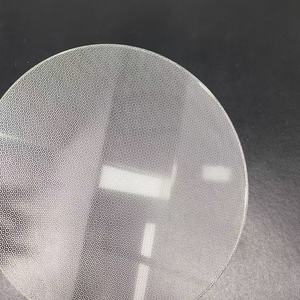 OEM ODM Custom Polycarbonate Anti Blue <b>Light</b> Geometric <b>Triangle</b> <b>Light</b> Guide Plate for <b>LED</b> Traffic Warning Lamp - Product Image 2