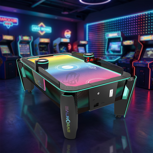 Mesa de Hockey de Aire Aurora de HGR Amusement, Máquina de Juego Arcade para 2 Jugadores, 400W, 110V/220V, Funciona con Monedas, Personalizable, Zona de Juegos Comercial - Product Image 6