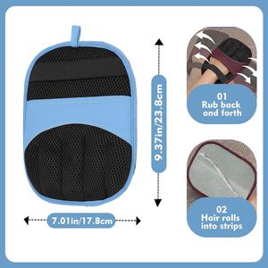 New Design Animal Fur Removal Tool Upgraded Five-Finger Electrostatic Pet Hair Glove <b>for</b> <b>Bed</b> Mat <b>Sofa</b> - Product Image 4