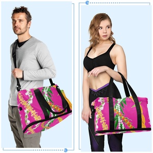 Bolsas de Mano Personalizadas Aloha con Estampado, Impermeables, para Fin de Semana, para el Hospital, Maternidad, Mamá, con Bolsa de Aseo - Product Image 5