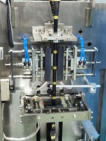 Machine d'emballage de sachets alimentaires liquides multifonctionnelle Machine à emballer les sachets latéraux en forme de régularité pour boissons énergisantes