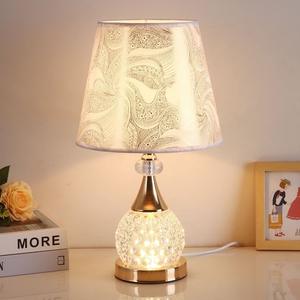 Lámpara de Mesa de Noche Moderna y Sencilla de Cristal para Dormitorio, Decoración para el Hogar, Control Remoto, Regulable, Alimentación por CC, para Decoración de Habitaciones de Boda - Product Image 3
