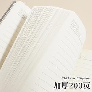 Libreta de Cuero Tri-Plegable Lx-0523, Libreta Portátil para Oficina y Negocios, Encuadernación Inalámbrica Perfecta, Papel Daolin 80gsm, Cubierta 80gsm - Product Image 4