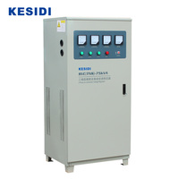 Conditionneur de puissance triphasé professionnel 304-440V 9kVA à 60kVA, stabilisateur AVR pour charges industrielles lourdes