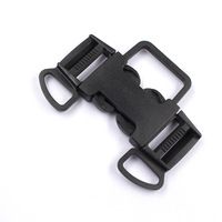 Boucle de sécurité pour poussette, boucle de harnais en plastique à 5 points, boucle de réglage rapide à 3 voies pour la fixation latérale, pour poussette, chaise haute, sangle