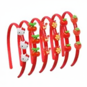 Tending Fashion scintillante orecchie da gatto accessorio per capelli con strass di perle accessori per capelli da ragazza vendita calda all'ingrosso - Product Image 2