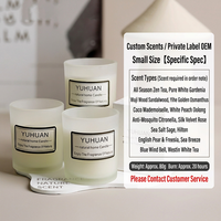 Bougie parfumée semi-artisanale en cire de soja mélangée, sans fumée, longue durée, pour chambre, salle de bain, cadeau – Qualité supérieure, vente en gros