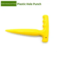 Outil de jardinage HUAFU modèle 042, perforateur de trous pour semis, planteur, cultivateur en plastique PP